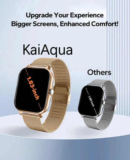 New Smart Watch 1.83inch Full Touch Screen Sport Fitness Watches BT Call Digital Smartwatch Wristwatch For Men Women Gift 2025