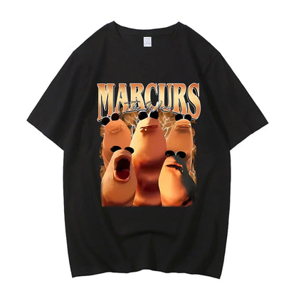 I Dont Like This Rock T Shirts Funny Marcus The Worm Meme Tee Shirt Men Women Fashion High Street High Quality Cotton T-shirts