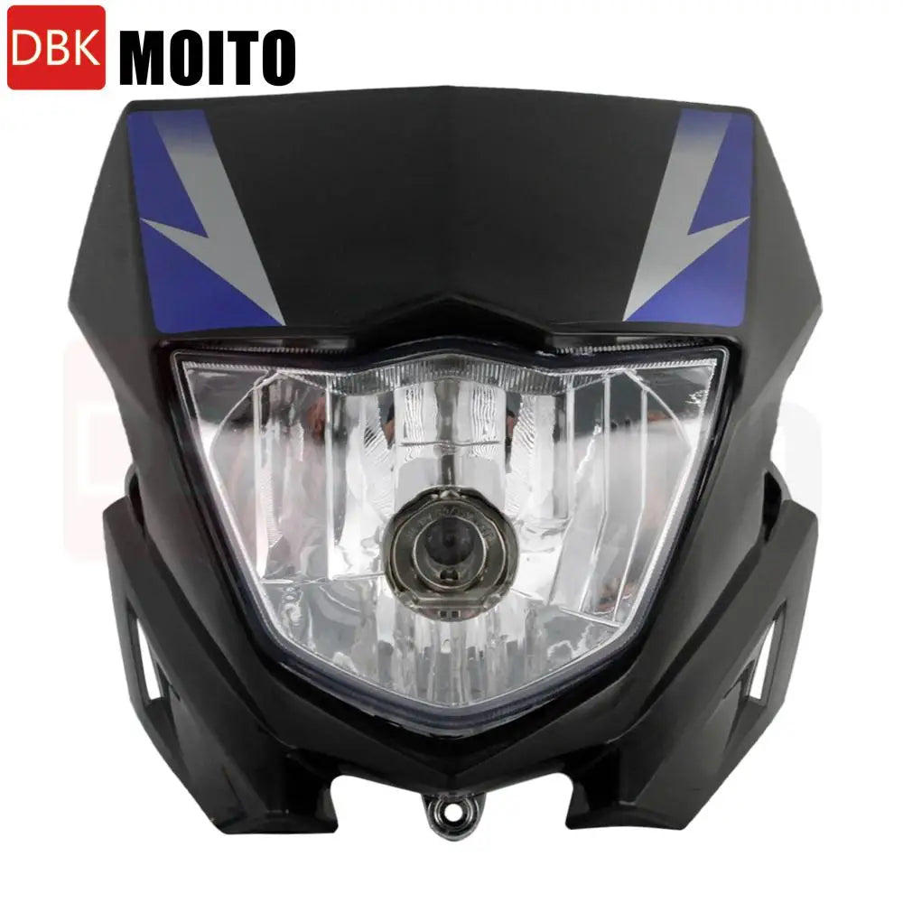 Headlight Assembly For Yamaha XTZ125 Fairing Motorcycle Headlamp Enduro Accessories Dirt Bike Head Lamp Motocross