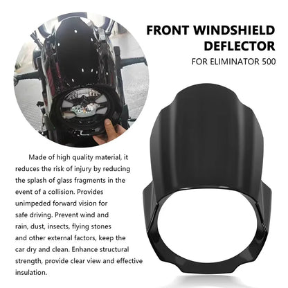 For Eliminator 400 450 500 2024 2025 windshield motorcycle windshield protective cover deflector front fairing accessories