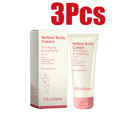 Retinol Firming Body Cream Anti-Wrinkle Tightening Improve Sagging Skin Remove Cellulite Nourish Lift Firming Moisturizing Cream