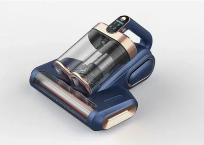 Cordless Mattress Vacuum Cleaner Bed Vacuum Cleaner Rotation Ultrasonic Tech Double-Cup Portable Handheld Vacuum