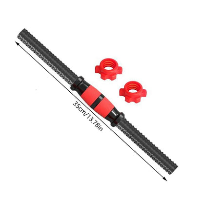 Durable 35/40cm Dumbbell Bars, Non-Slip Barbell Handles, Perfect for Sport Workout and Strength Training