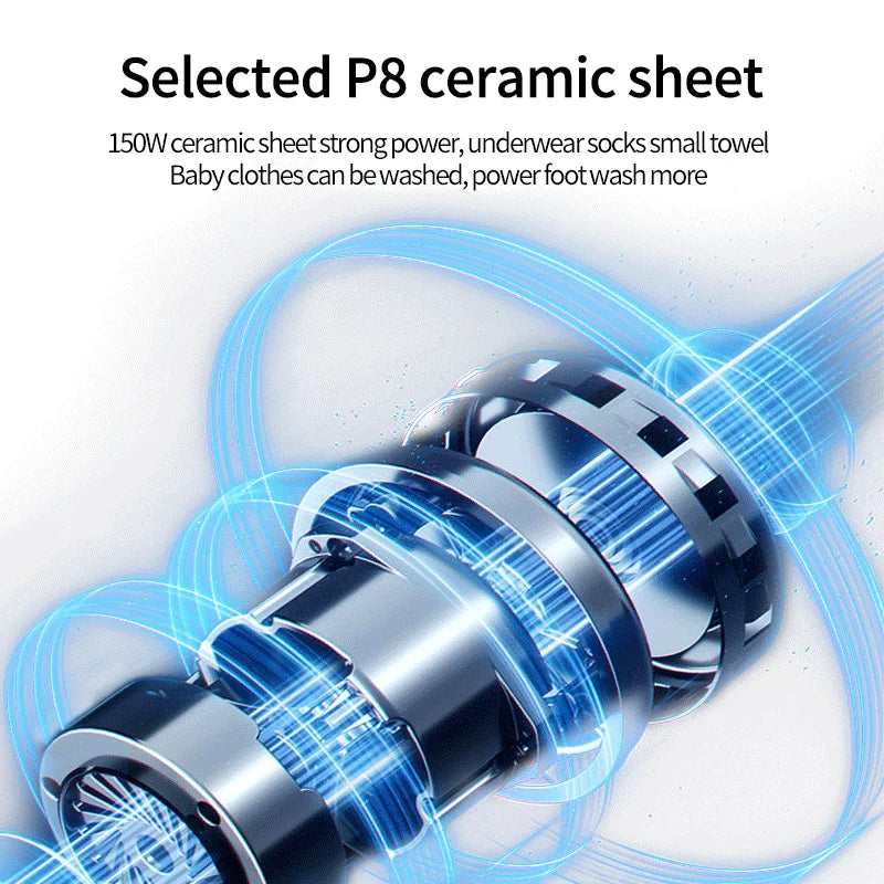Ultrasonic cleaning portable jewelry watch glasses underwear disinfection washing dishes fruits and vegetables