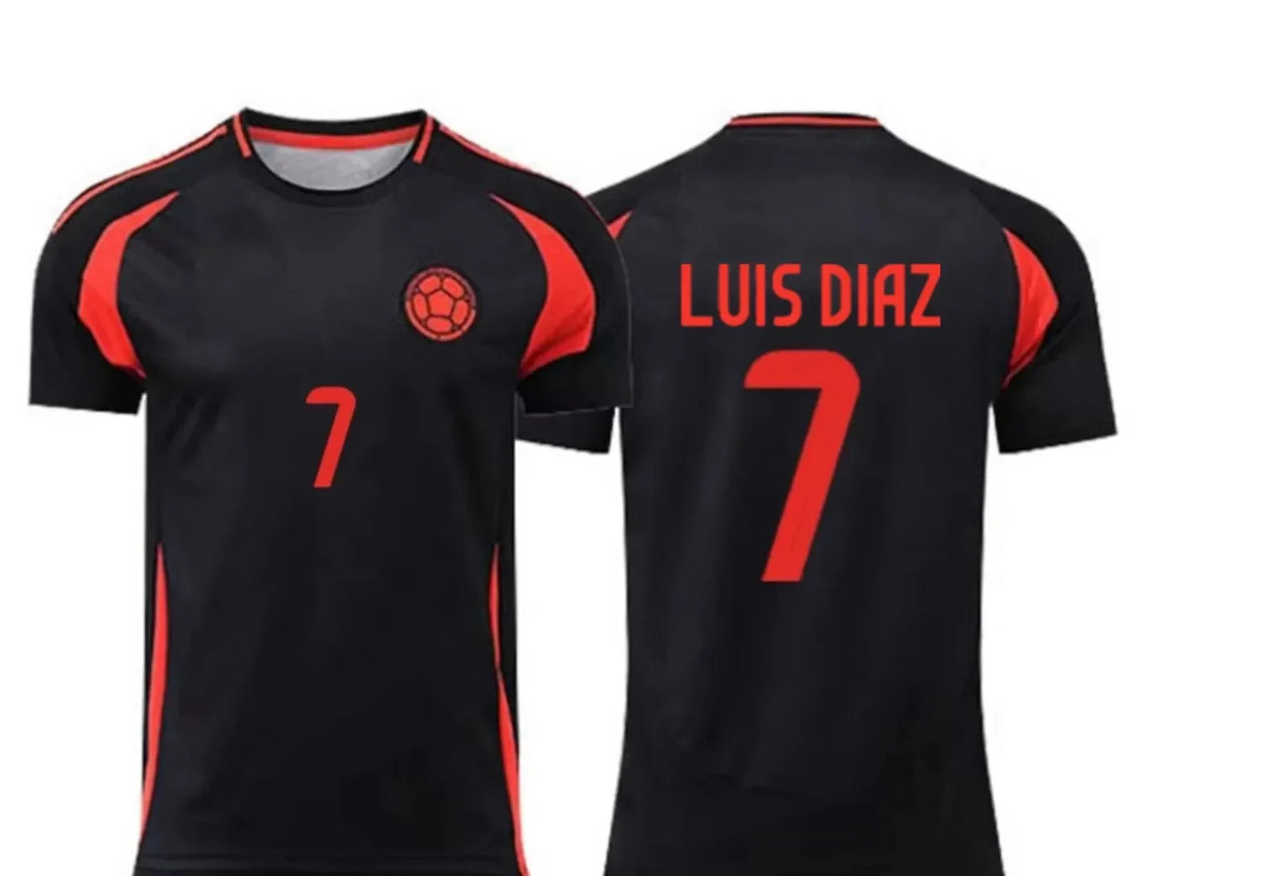 Colombia Men's Streetwear Football Quality 3d Printed Quick Drying Breathable Couple Tees For Men_women Short Sleeve T-Shirt