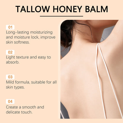 Beef Tallow Honey Moisturizing Cream Hydration Nourishing Korean Skin Care Bleaching Firming Face Body Moisturizer Lotion