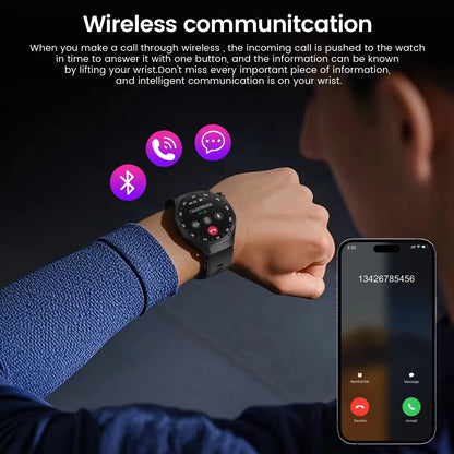 2025 SmartWatch For Ios Android Men Waterproof Smartwatch Women Sleep Monitor Message Fitness Tracker Sport Watches SMS Gift