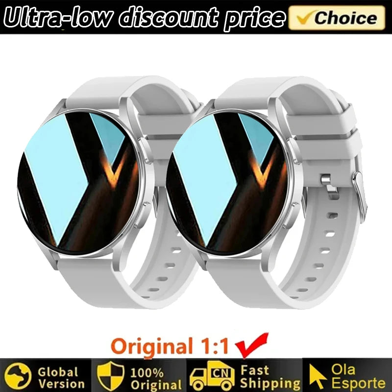 Smartwatch Women Watch 6 Health Monitoring Watch Waterproof Voice Assistant Bluetooth Call Smart Watch 2025 New Sports Watch