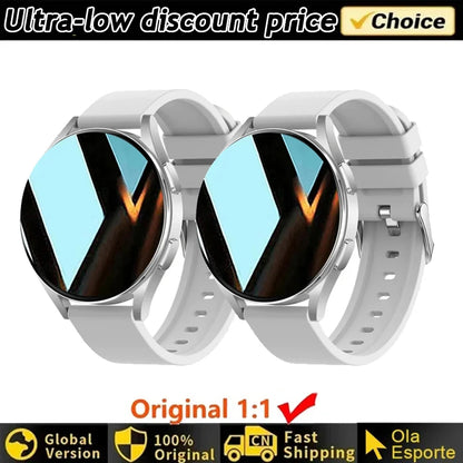 Smartwatch Women Watch 6 Health Monitoring Watch Waterproof Voice Assistant Bluetooth Call Smart Watch 2025 New Sports Watch