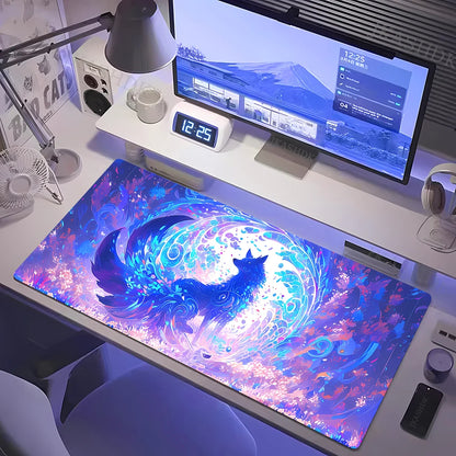 XXL Mouse Pad Gamer New HD Home Large Desk Mats MousePads Mouse Mat kawaii Fox Laptop Office Gamer Anti-slip Mice Pad Table Mat