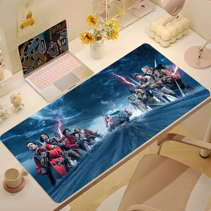 G-Ghostbusters Frozen Mouse Pad Large Desk Mat Keyboard Ergonomic Office Rubber PC Non-slip Anti-fray Home Custom Best Price