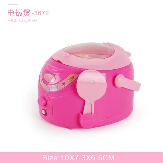 Simulation Kitchen Mini Appliances Washing Machine Rice Cooker Children'S Toys Girls Pretend Playtoys Children'S Birthday Gifts