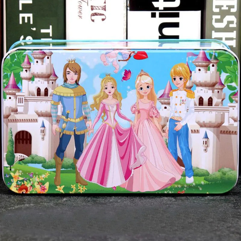 200 Pieces Puzzles for Kids Cartoon Animal Mermaid Jigsaw Puzzle Toy Learning Educational Toys for Children Montessori Games