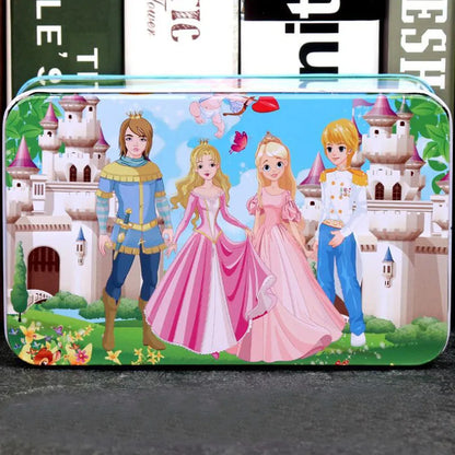 200 Pieces Puzzles for Kids Cartoon Animal Mermaid Jigsaw Puzzle Toy Learning Educational Toys for Children Montessori Games