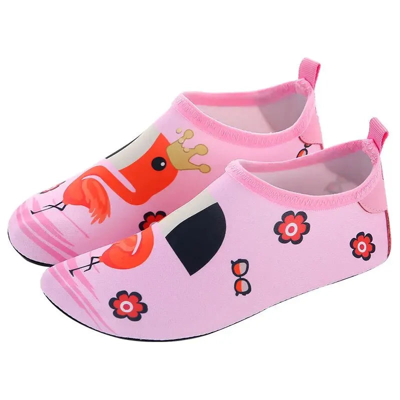 Children Outdoor Water Shoes Barefoot Quick-Dry Aqua Yoga Socks Boys Girls Animal Soft Diving Wading Shoes Beach Swimming Shoes
