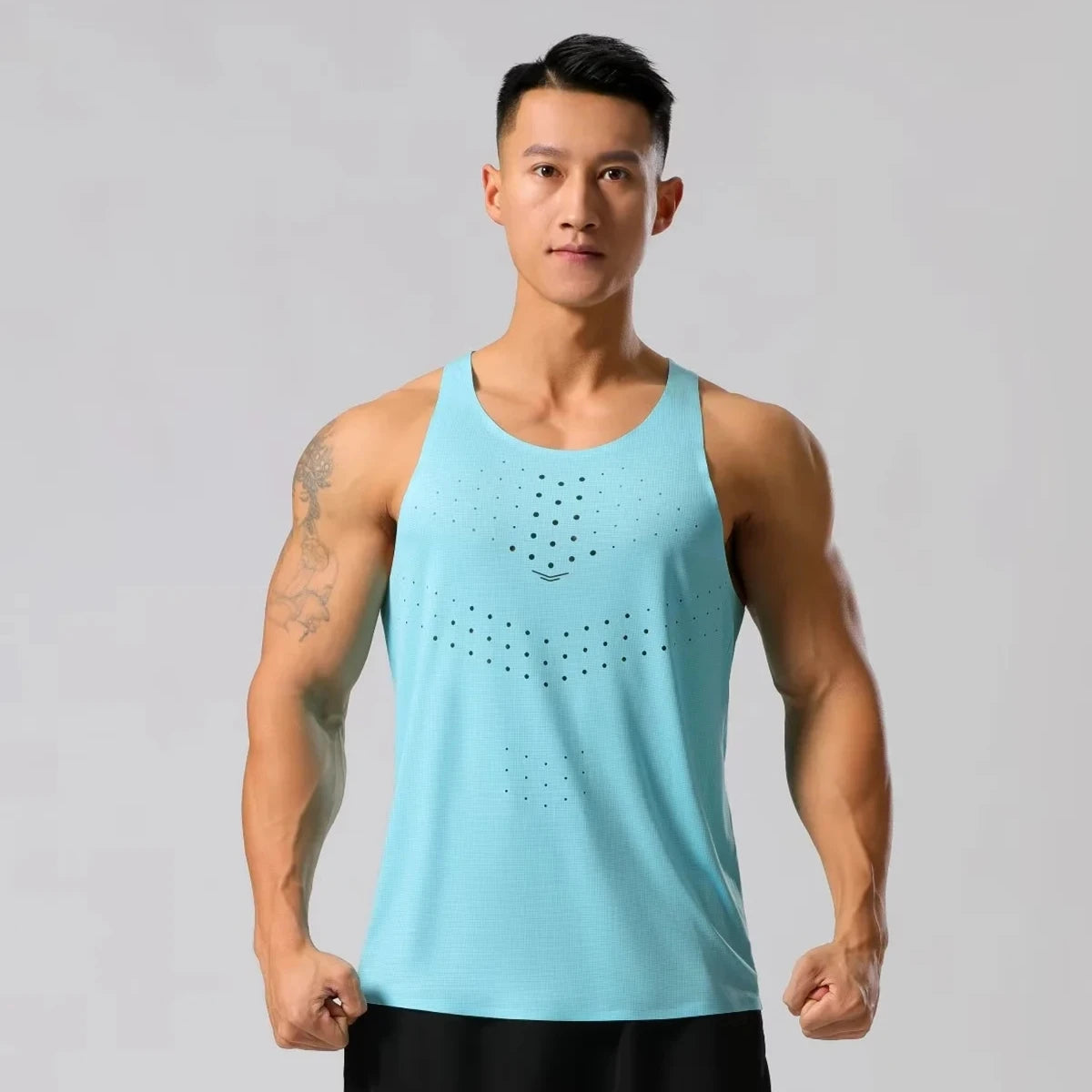 Men Women Athletics Tank Tops Track Field Running Vest Ultra Light Speed Sport Marathon Fitness Guys Sleeveless Shirts Clothing